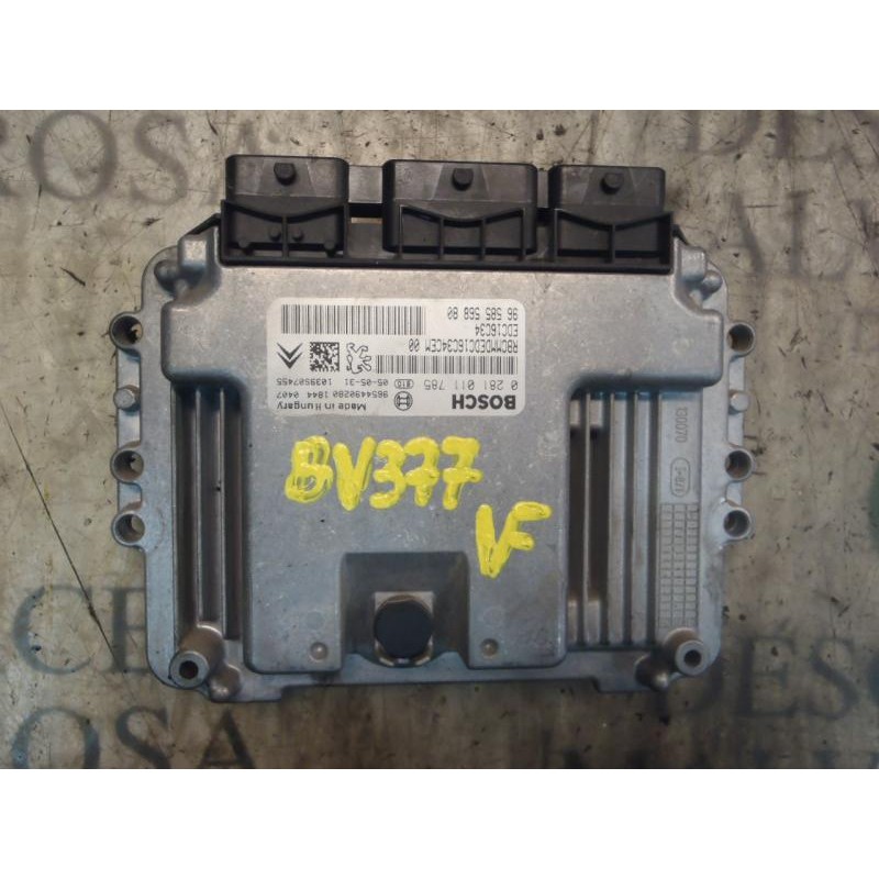 Recambio de centralita motor uce para citroën c3 1.4 hdi cool referencia OEM IAM   