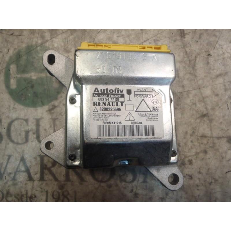 Recambio de centralita airbag para renault laguna ii (bg0) dynamique referencia OEM IAM 7701070531 8200325696 