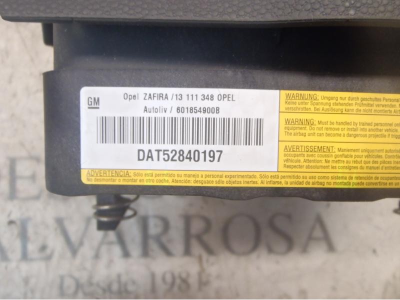 Recambio de airbag delantero izquierdo para opel zafira b cosmo referencia OEM IAM   