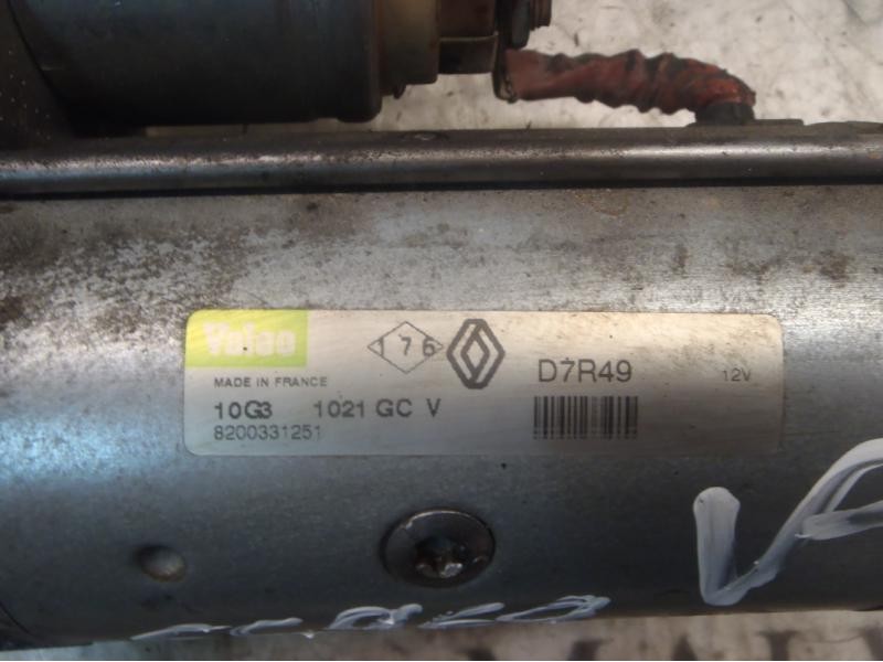 Recambio de motor arranque para renault laguna ii (bg0) authentique referencia OEM IAM   