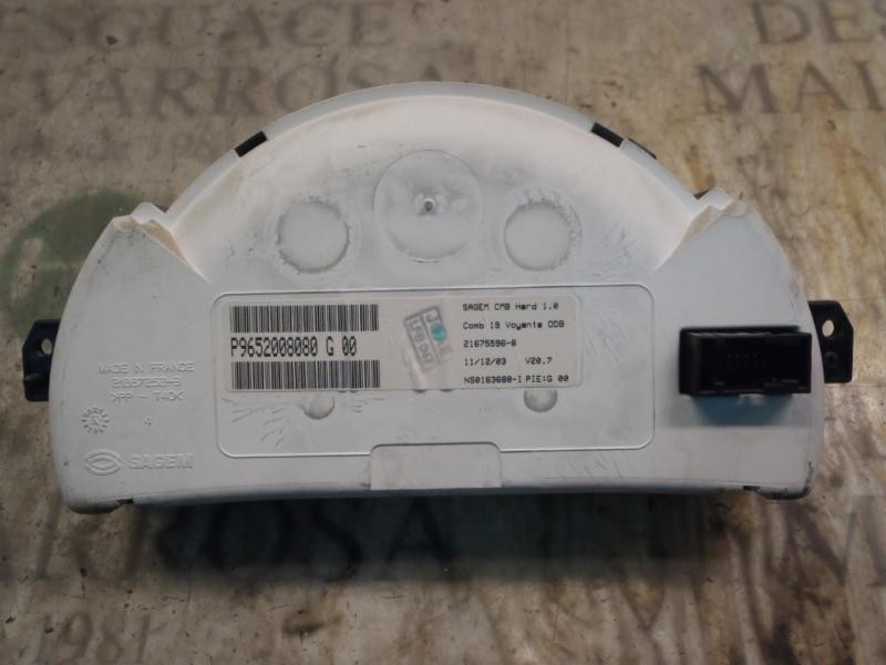 Recambio de cuadro instrumentos para citroën c2 vtr referencia OEM IAM   