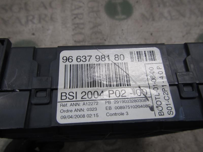 Recambio de caja reles / fusibles para peugeot 308 sport referencia OEM IAM 6580NE  