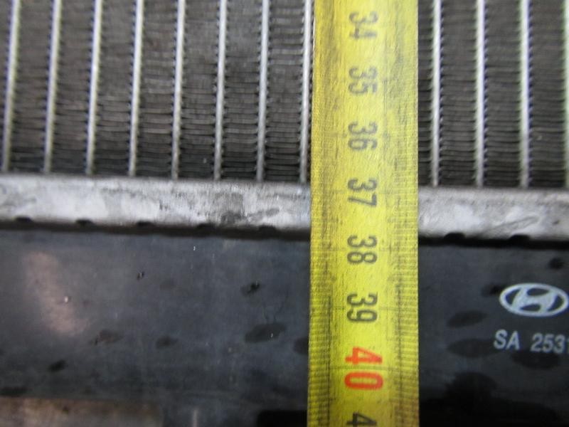 Recambio de radiador agua para kia picanto 1.1 cat referencia OEM IAM   