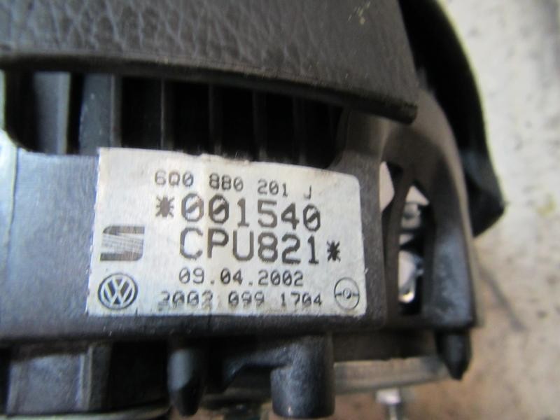 Recambio de airbag delantero izquierdo para volkswagen polo (9n1) 1.9 tdi referencia OEM IAM   