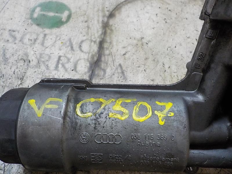 Recambio de soporte filtro aceite para audi a4 berlina (8e) 1.9 tdi referencia OEM IAM   