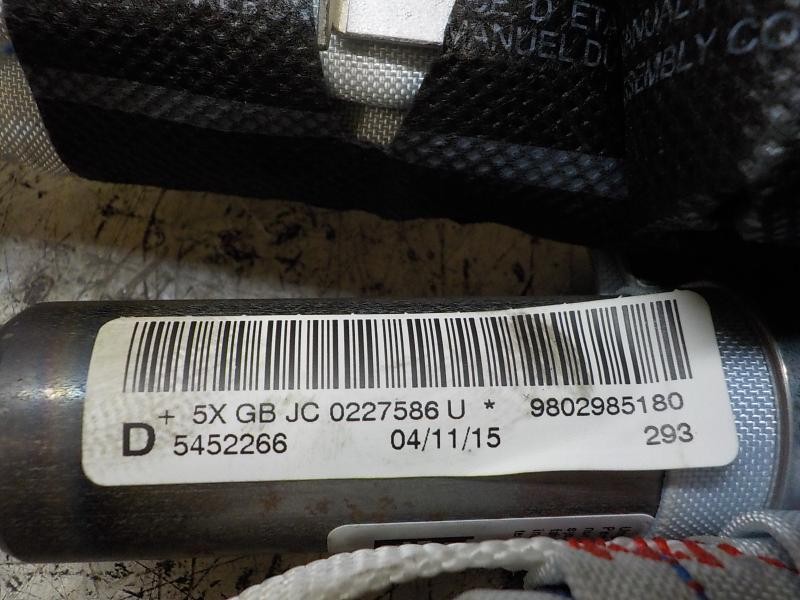 Recambio de airbag cortina delantero derecho para peugeot 508 access referencia OEM IAM 9802985180 9802985180 