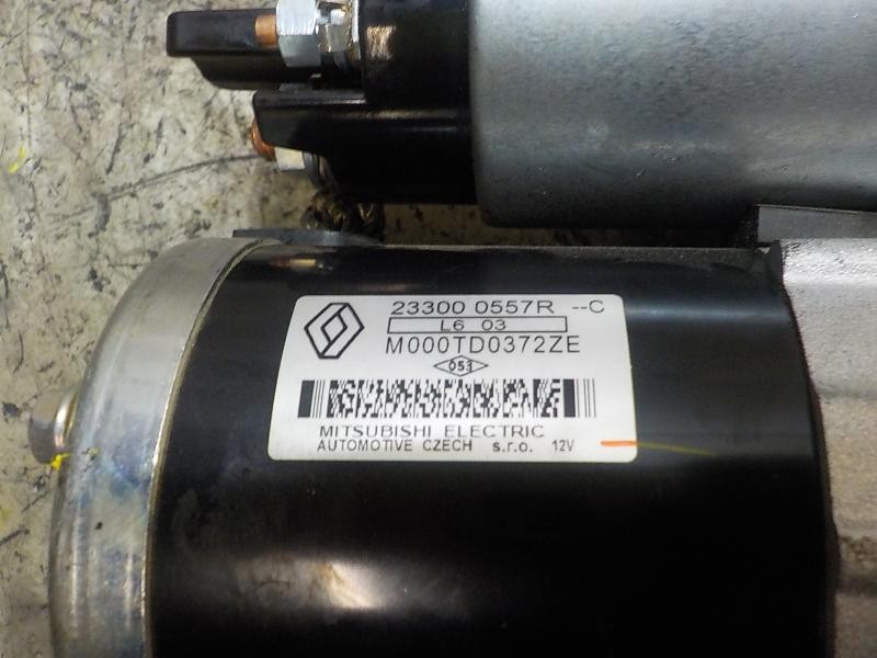 Recambio de motor arranque para dacia sandero 0.9 tce cat referencia OEM IAM 233000557R 233000557R 