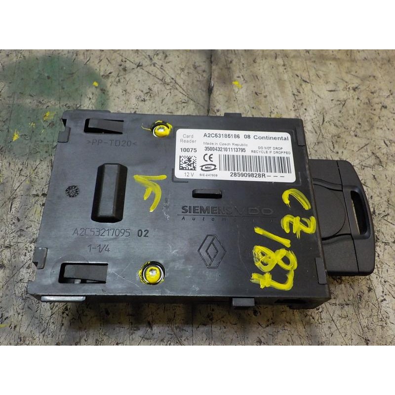 Recambio de conmutador de arranque para renault fluence dynamique referencia OEM IAM 285909828R 285909828R A2C53185186