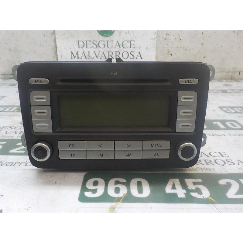 Recambio de sistema audio / radio cd para volkswagen golf v berlina (1k1) 1.9 tdi referencia OEM IAM   