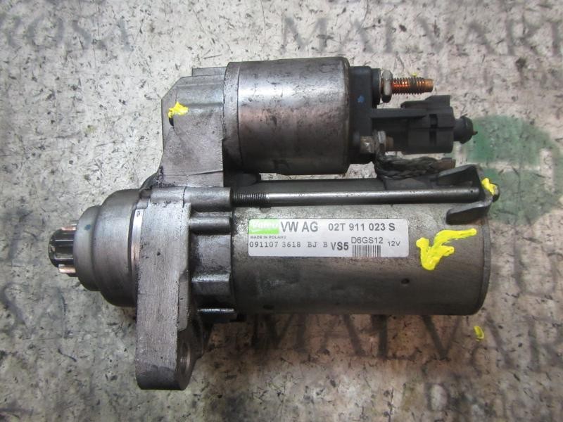 Recambio de motor arranque para skoda fabia (5j2 ) 1.2 12v referencia OEM IAM 02T911023R 02T911023S D6GS12