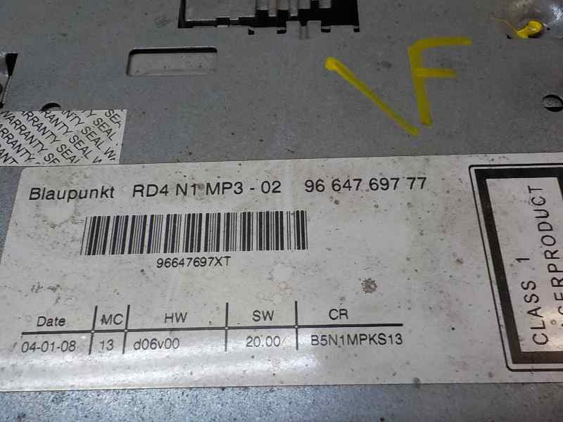 Recambio de sistema audio / radio cd para citroën c4 berlina referencia OEM IAM   