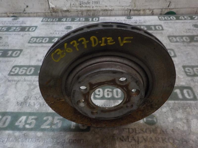 Recambio de disco freno delantero para dacia sandero 1.5 dci diesel fap cat referencia OEM IAM 402067025R  