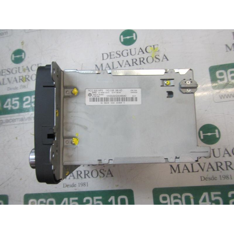 Recambio de sistema audio / radio cd para volkswagen golf v berlina (1k1) 1.9 tdi referencia OEM IAM   