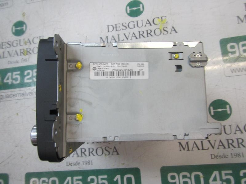 Recambio de sistema audio / radio cd para volkswagen golf v berlina (1k1) 1.9 tdi referencia OEM IAM   