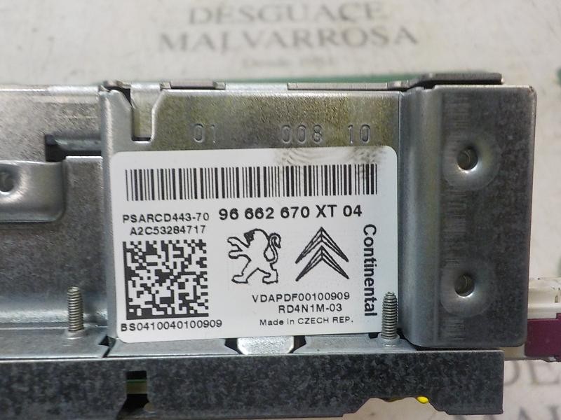 Recambio de sistema audio / radio cd para citroën c4 picasso sx referencia OEM IAM   