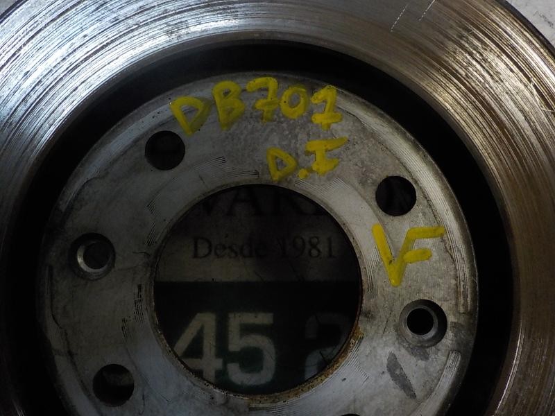 Recambio de disco freno delantero para peugeot 2008 (--.2013) allure referencia OEM IAM 1629058880  