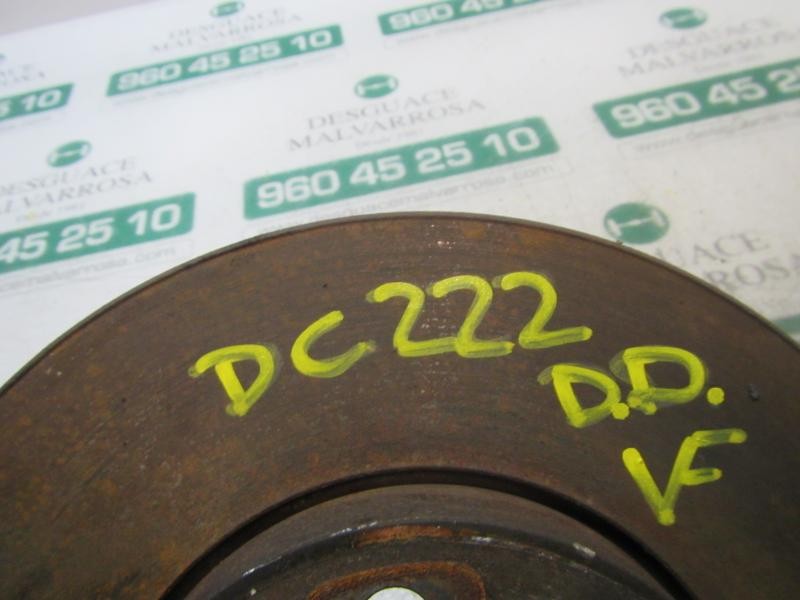 Recambio de disco freno delantero para audi a3 (8p) 1.4 16v tfsi referencia OEM IAM 1K0615301T  