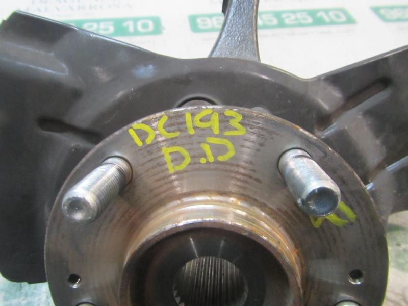 Recambio de mangueta delantera derecha para hyundai kona pure referencia OEM IAM 51716J9000  