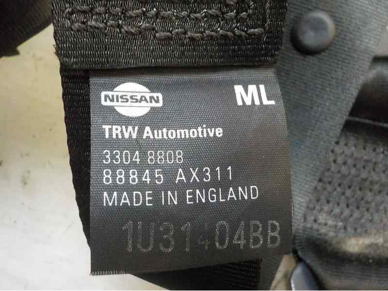 Recambio de cinturon seguridad trasero izquierdo para nissan micra (k12e) acenta referencia OEM IAM   