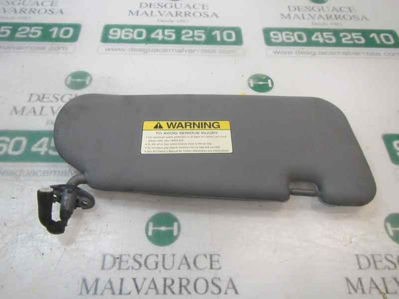 Recambio de parasol izquierdo para kia sorento 2.5 crdi cat referencia OEM IAM 852013E04044  