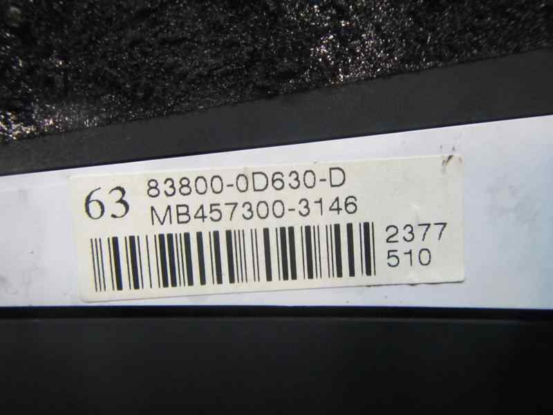 Recambio de cuadro instrumentos para toyota yaris (ksp9/scp9/nlp9) 1.4 turbodiesel cat referencia OEM IAM   