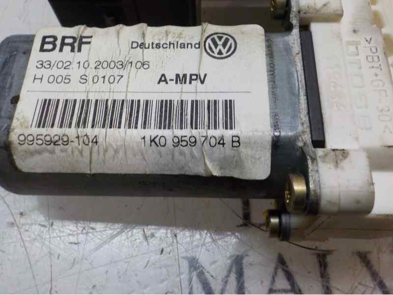 Recambio de motor elevalunas trasero derecho para volkswagen touran (1t1) conceptline referencia OEM IAM 1K0959704EL01 1K0959704