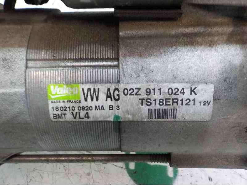 Recambio de motor arranque para seat ibiza (6j5) 1.6 tdi referencia OEM IAM 02Z911024K 02Z911024K 