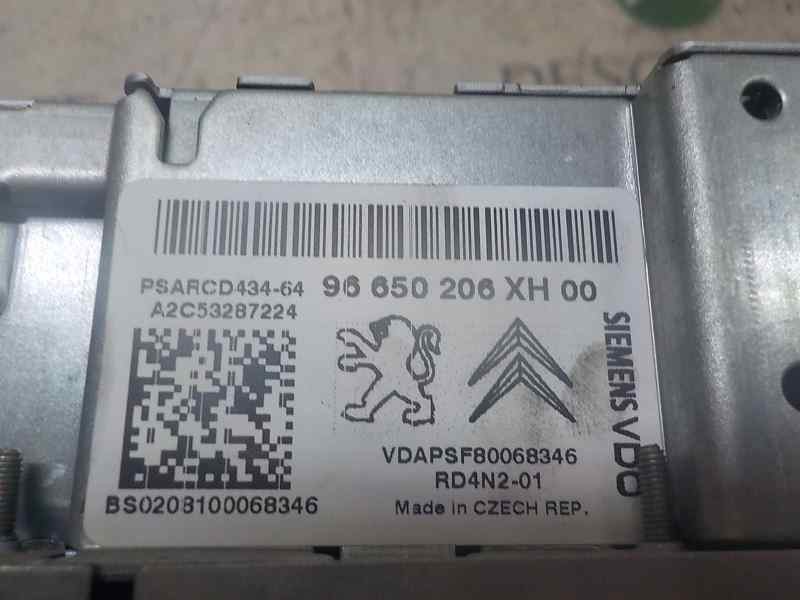 Recambio de sistema audio / radio cd para peugeot 308 1.6 16v referencia OEM IAM   