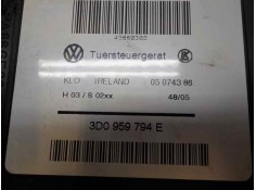 Recambio de motor elevalunas trasero derecho para volkswagen touareg (7la) tdi v6 referencia OEM IAM 7L0959704D05Y 3D0959794E  2