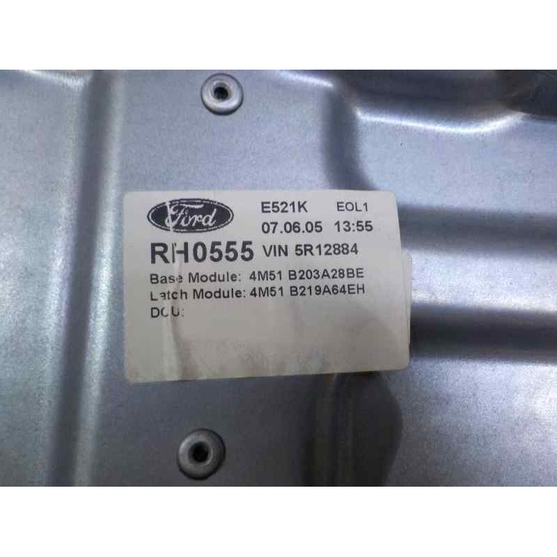 Recambio de elevalunas delantero derecho para ford focus berlina (cap) 1.8 tdci turbodiesel cat referencia OEM IAM   