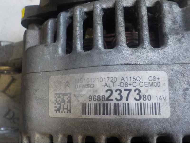 Recambio de alternador para peugeot 208 1.2 12v vti referencia OEM IAM 9688237380 9688237380 