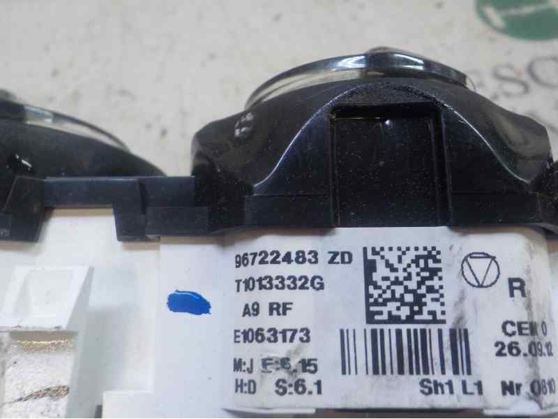 Recambio de mando calefaccion / aire acondicionado para peugeot 208 1.2 12v vti referencia OEM IAM 9672248380 96722483ZD 
