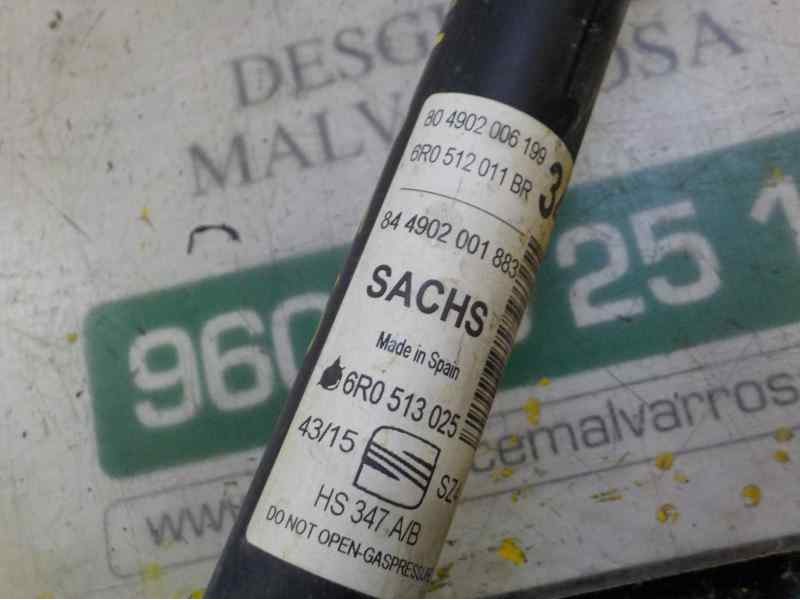 Recambio de amortiguador trasero izquierdo para seat ibiza (6p1) 1.0 referencia OEM IAM 6R0513025 6R0513025 