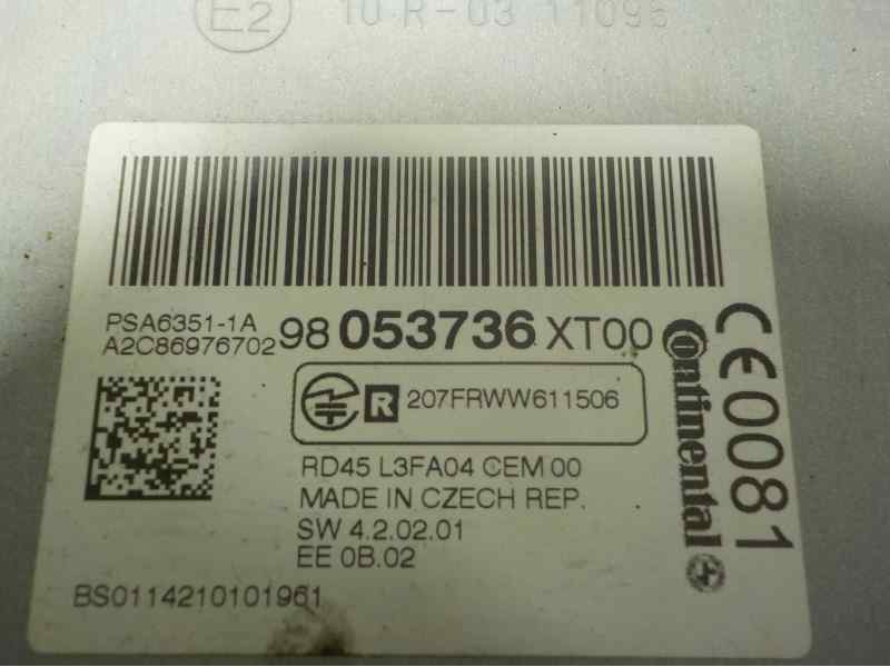 Recambio de sistema audio / radio cd para peugeot 3008 1.6 hdi fap referencia OEM IAM   