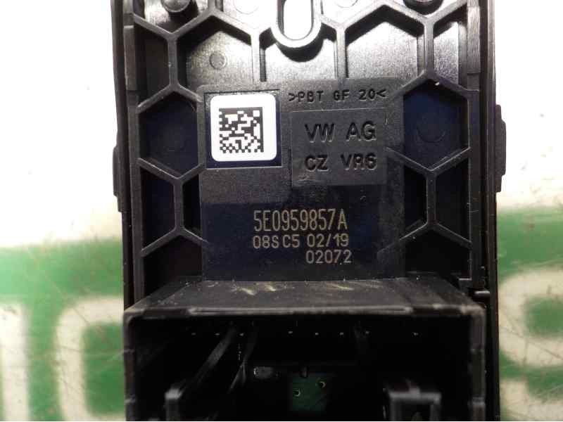 Recambio de mando elevalunas delantero izquierdo para skoda fabia 1.0 mpi referencia OEM IAM 5E0959857AWHS 08SC50219 08SC50219