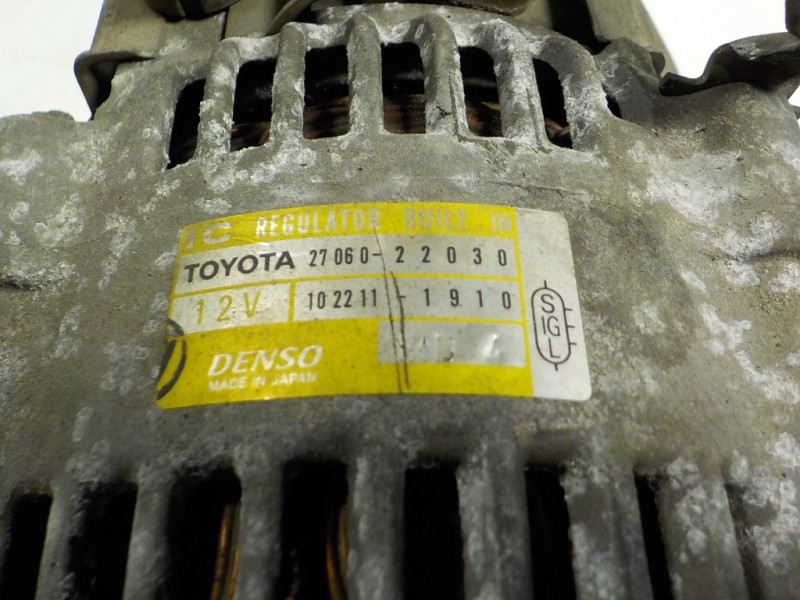 Recambio de alternador para toyota celica (t23) 1.8 16v cat referencia OEM IAM  2706022030 