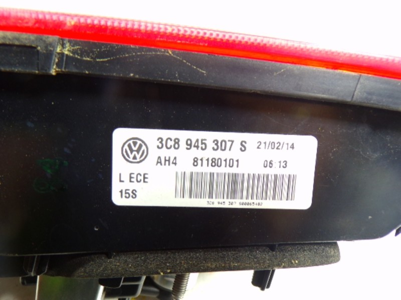 Recambio de piloto trasero izquierdo interior para volkswagen cc (358) 2.0 tdi referencia OEM IAM 3C8945307S 3C8945307S 