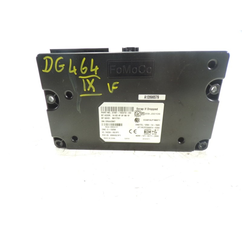 Recambio de modulo electronico para ford c-max 1.6 tdci cat referencia OEM IAM 2117587 D1BT14D212ED 