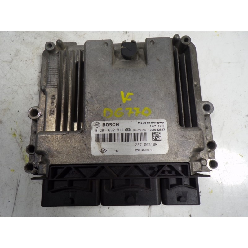 Recambio de centralita motor uce para renault clio iv 1.5 dci diesel fap referencia OEM IAM 237107921R 237106319R 0281032811