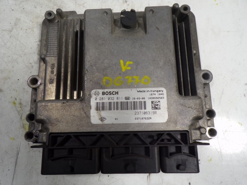 Recambio de centralita motor uce para renault clio iv 1.5 dci diesel fap referencia OEM IAM 237107921R 237106319R 0281032811