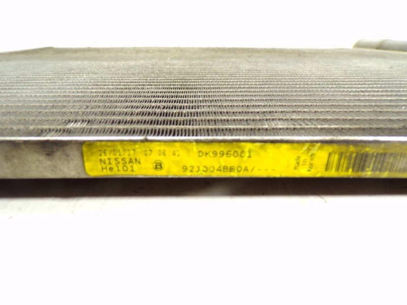 Recambio de condensador aire acondicionado para nissan x-trail (t32) acenta 4x4 referencia OEM IAM 921004BE0A 92J004BE0A DK99600
