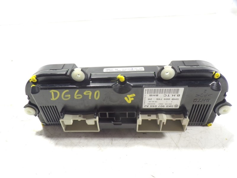 Recambio de mando climatizador para volkswagen golf vi (5k1) 2.0 tdi referencia OEM IAM 5K0907044DTZJU 5K0907044AJ 