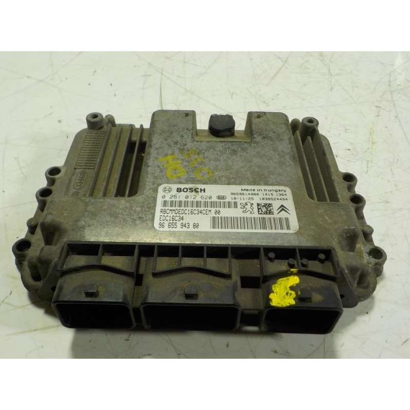 Recambio de centralita motor uce para citroën berlingo 1.6 16v hdi referencia OEM IAM   