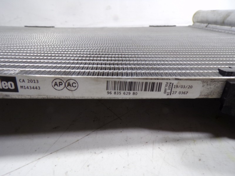 Recambio de condensador aire acondicionado para opel crossland x 1.2 referencia OEM IAM 3637002 9683562980 