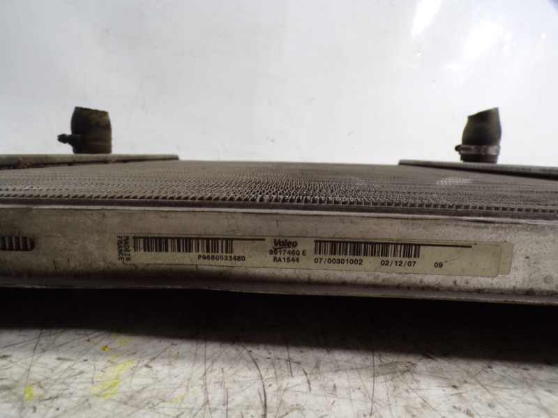 Recambio de radiador agua para peugeot 308 1.6 16v hdi referencia OEM IAM  9680533480 