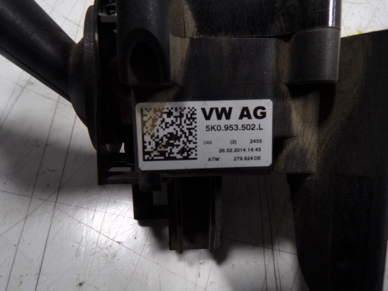 Recambio de mando intermitentes para volkswagen caddy ka/kb (2c) 2.0 tdi referencia OEM IAM 5K0953502L9B9 5K0953521DL 