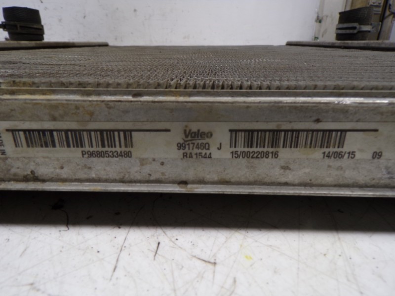 Recambio de radiador agua para citroën berlingo cuadro 1.6 hdi fap referencia OEM IAM 1330W2 9680533480 
