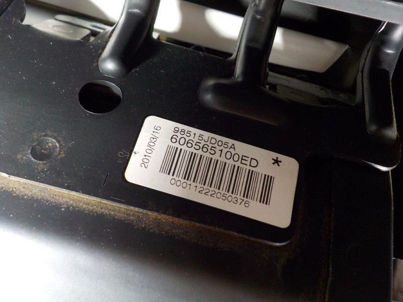 Recambio de salpicadero para nissan qashqai (j10) 1.5 dci turbodiesel cat referencia OEM IAM 68030JD90A 98515JD05A 606565100ED