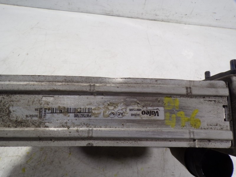 Recambio de intercooler para peugeot 308 1.5 hdi referencia OEM IAM 9675627980 9675627980 