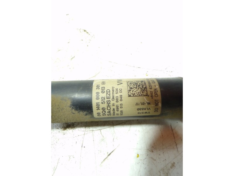 Recambio de amortiguador trasero derecho para seat leon (5f1) fr referencia OEM IAM 5Q0513049DC 5Q0512013ER 801401000301